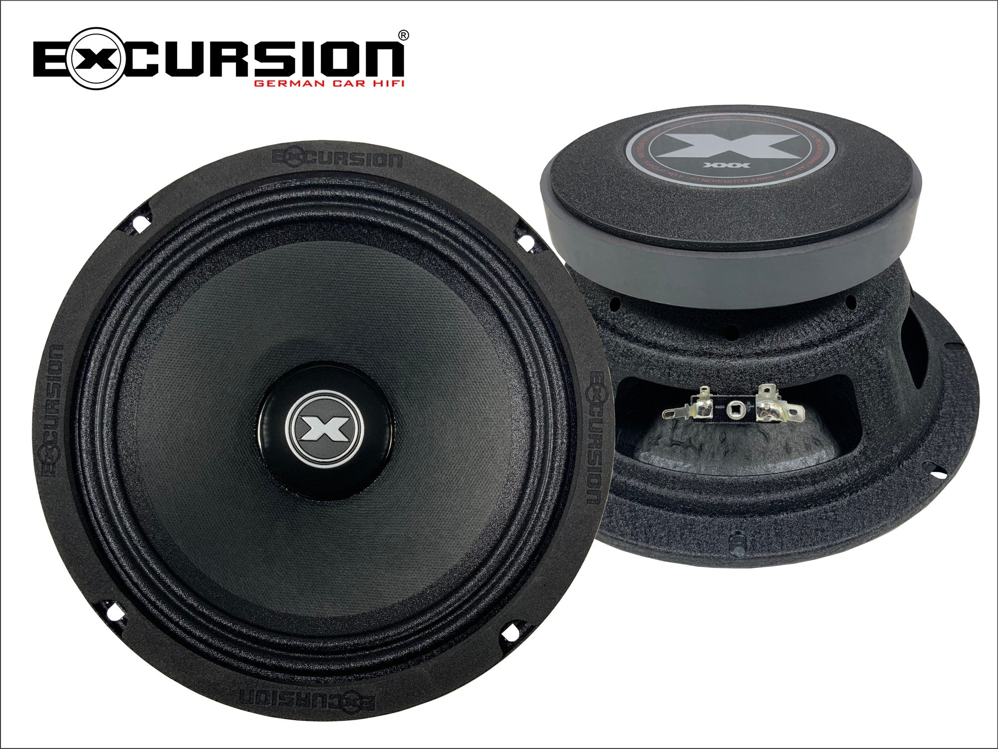 Difuzoare auto medii eXcursion XXX M8 (8OHM)