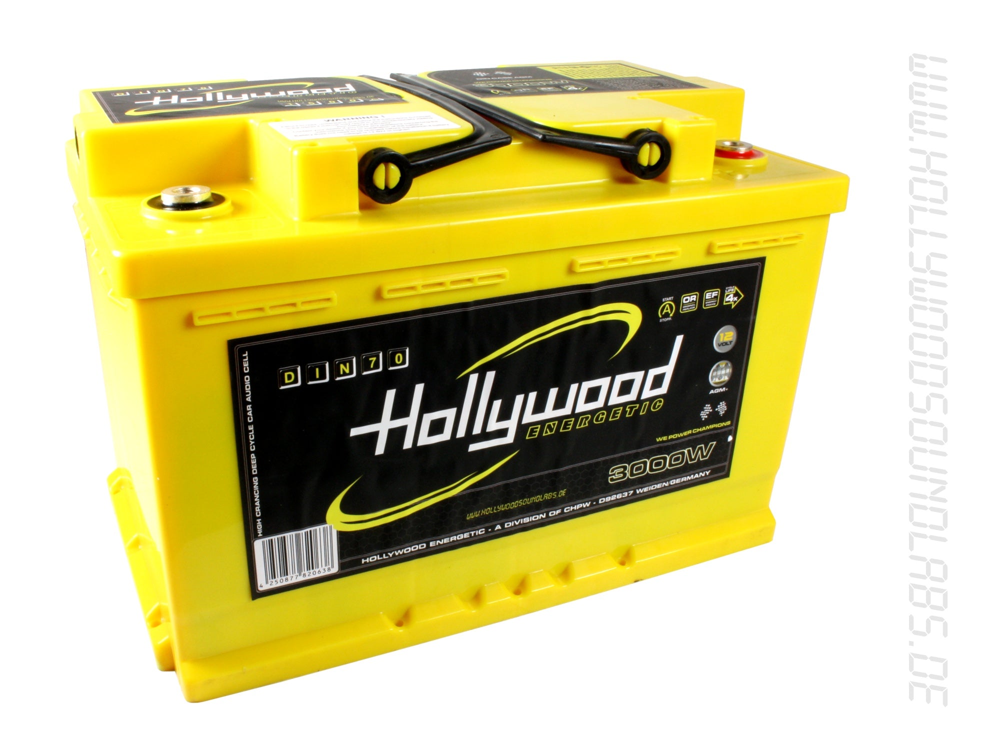 Acumulatori AGM Hollywood DIN 70